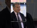 حديث الرئيس خوان لابورتا حول رجوع الاسطورة ميسي الى برشلونة مترجم 10  