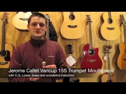 Jerome Callet Varicup 15S Trumpet Mouthpiece - YouTube