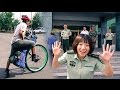 Entering China on a Unicycle