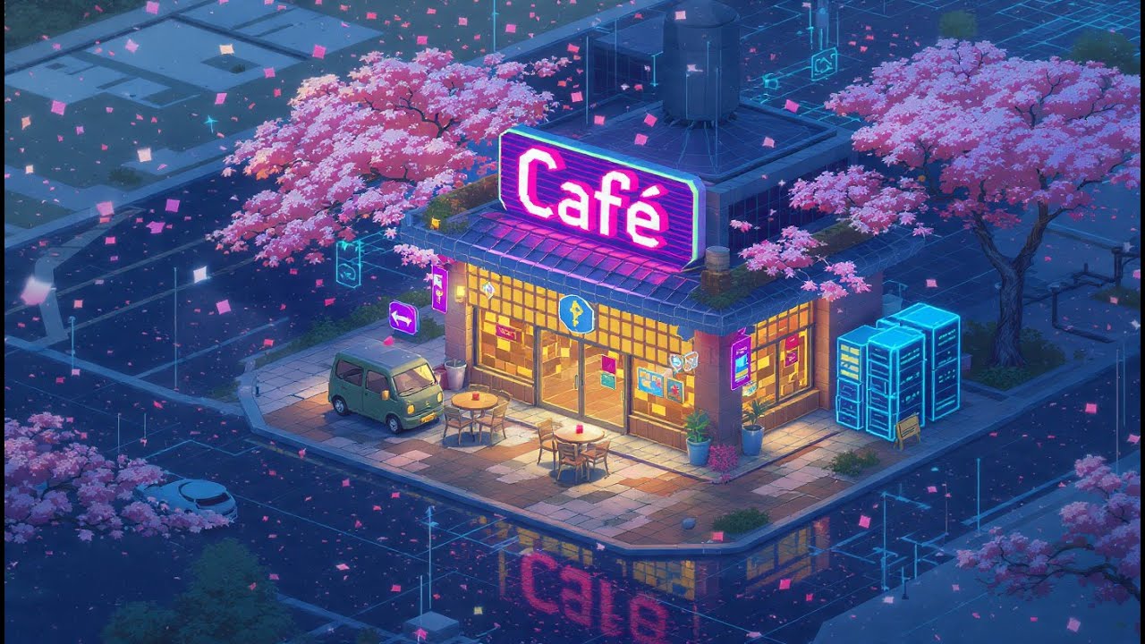 Midnight Coding Beats | Warm Cafe - YouTube