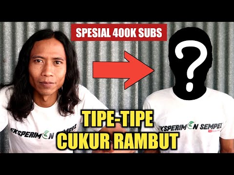 EGIK EMKA CUKUR RAMBUT ANEH