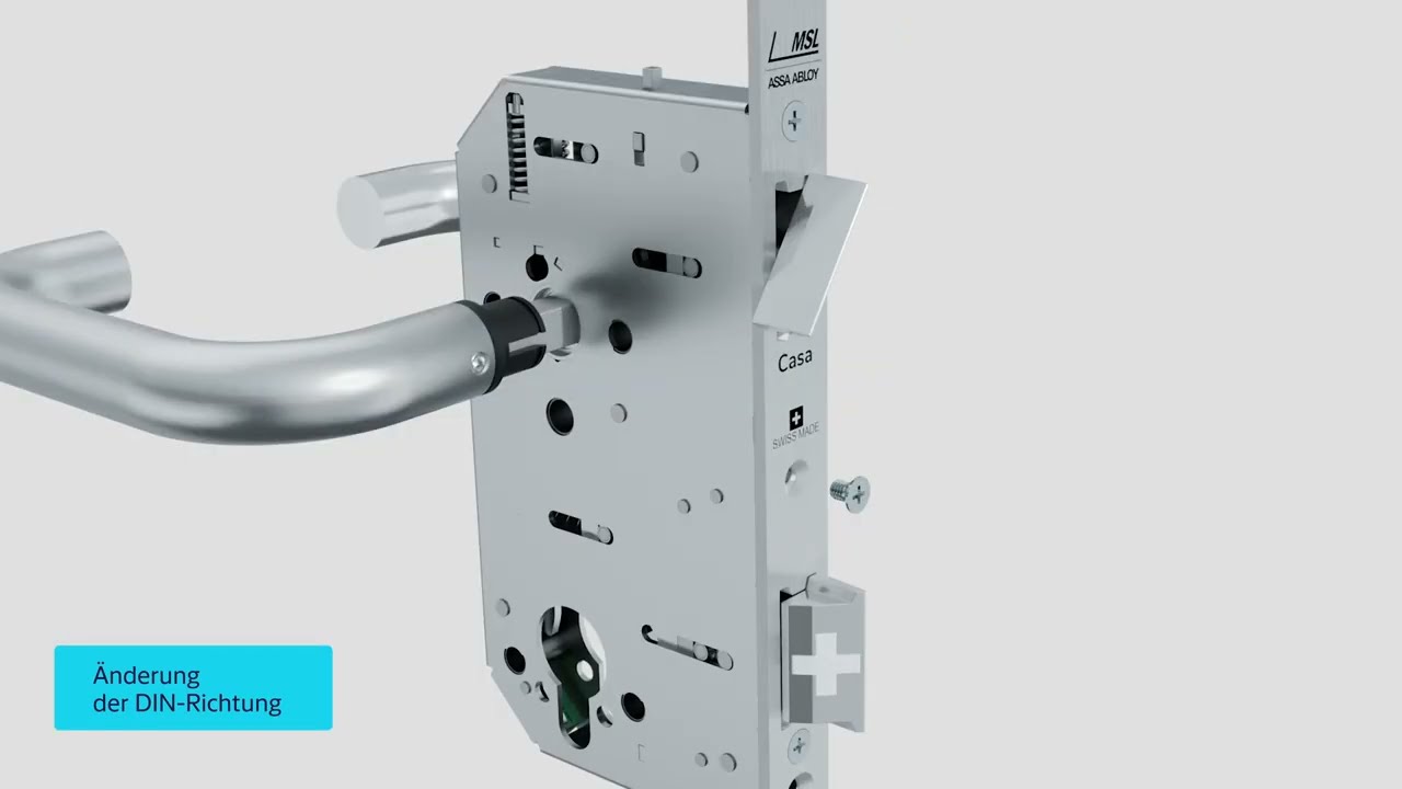 Double-locking panic mortise lock 31183 | ASSA ABLOY
