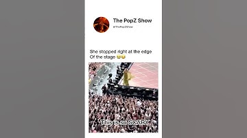 The way Taylor Swift stopped right at the end of the stage #taylorswift #taylorsversion #swifties
