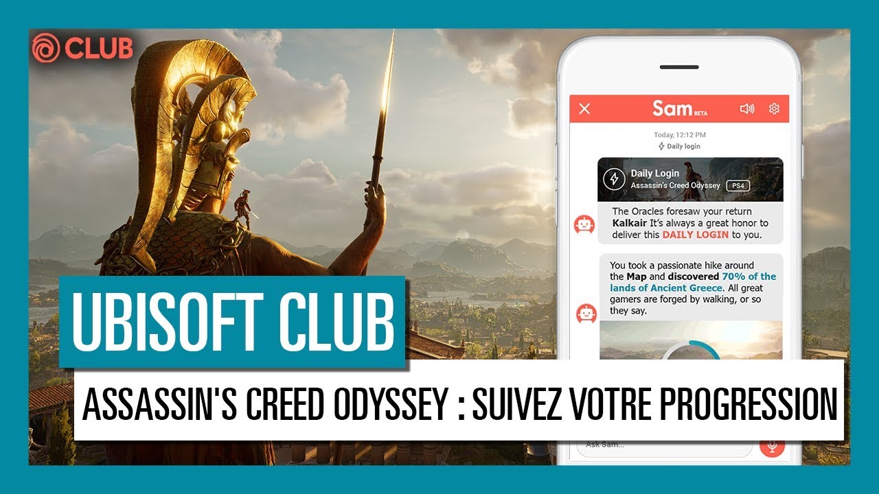 Ubisoft club. Отслеживайте свой Прогресс. Все награды юбисофт клаб в АС Одиссея.