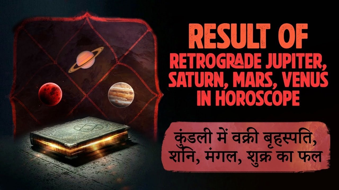 Результат ретроградного Юпитера, Сатурна, Марса и Венеры в гороскопе