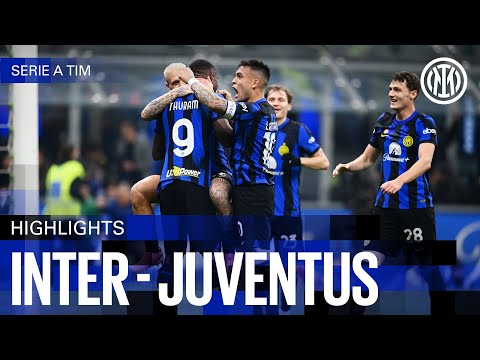 THE DERBY D'ITALIA IS OURS 🔥🖤💙 | INTER 1-0 JUVENTUS | HIGHLIGHTS | SERIE A 23/24 ⚫🔵🇬🇧