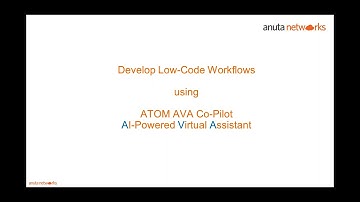 Anuta ATOM AVA Co-Pilot Demo