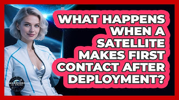 What Happens When A Satellite Makes First Contact After Deployment? - Warriors In Space