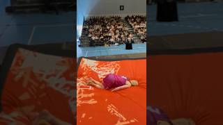 This was embarrassing!😭😩 #airtrack #gymnast #gymnastics #flips #flip #tumbling #trampoline