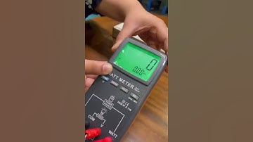 Digital Wattmeter Working Principle | Electrical Instruments and Measurements || Tesca 21225073.6