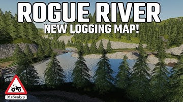 ROGUE RIVER, NEW MOD MAP! MAP TOUR! Farming Simulator 19, PS4, New to Consoles!