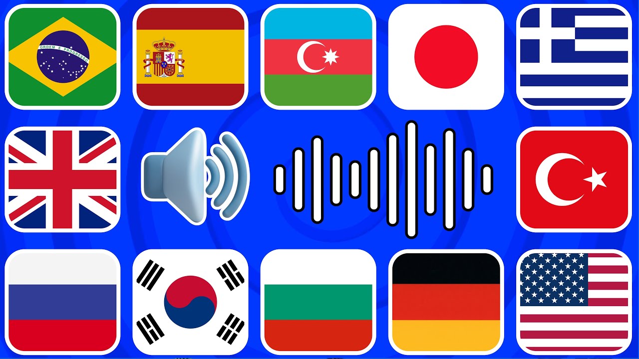 Milli Marşlardan Ülkeleri Tahmin Et 🌏 ✨ Kaç Tanesini Bileceksin? 🤔Müzikle Ülke Tahmin Et!