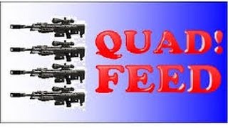 DSR 50 quad feed on nuketown 2025 black ops 2