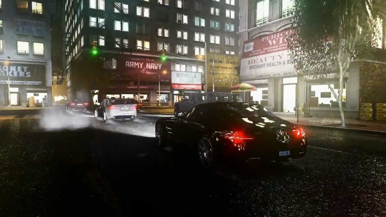 iCEnhancer 1.3 GTA 4 + Car mods + Better City Textures mod [HD] - YouTube