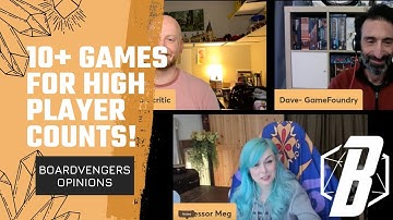 10 Board Games for High Player Counts