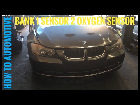 How to Replace the Bank 1 Sensor 2 Oxygen Sensor on a 2005 BMW 325i E90