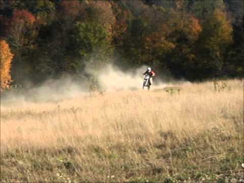 Brian Milam and freinds rideing at Maple Meadow