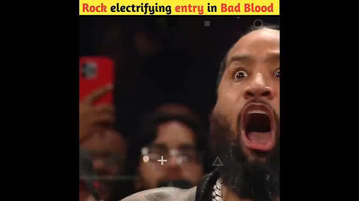 The Rock makes an Earth shattering return and stares down everyone SmackDown highlight #shorts #wwe