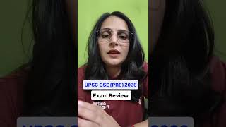 🔥🔥 UPSC CSE ( PRE) 2026 🔥🔥 EXAM REVIEW  #varshadhiman #upscaspirants #upsc