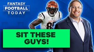 DO NOT START THESE GUYS IN WEEK 8! | 2021 Fantasy Football Advice