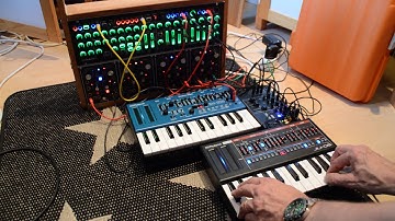 Roland Aira Module set with Roland System 1-m demo All Modules On (400) 19.8.2019