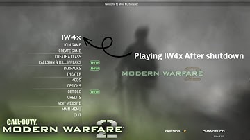 Playing IW4X After Shutdown! (Xlabs)
