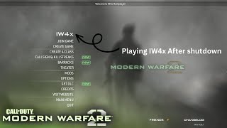 Playing IW4X After Shutdown! (Xlabs)