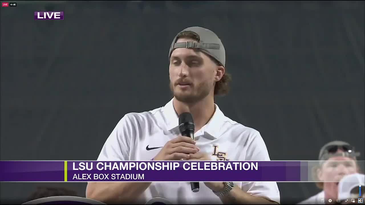 2023 Golden Spikes award winner Dylan Crews reminisces the win YouTube