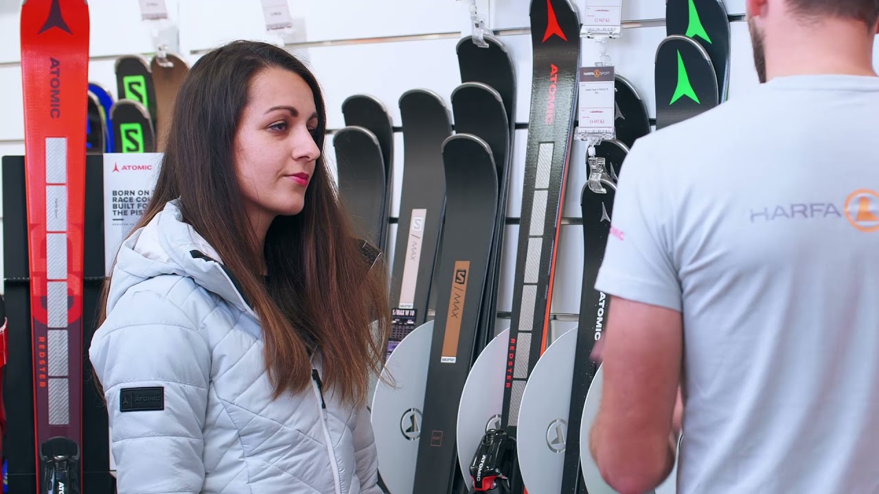 Expertpoint - výběr lyží Atomic v HARFASPORTu