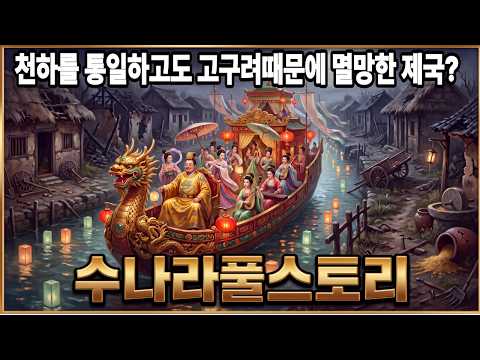 💥저작권등록💥 '천하를 삼킨 38년 대제국 수나라의 찬란한 통일과 비극적 몰락 풀스토