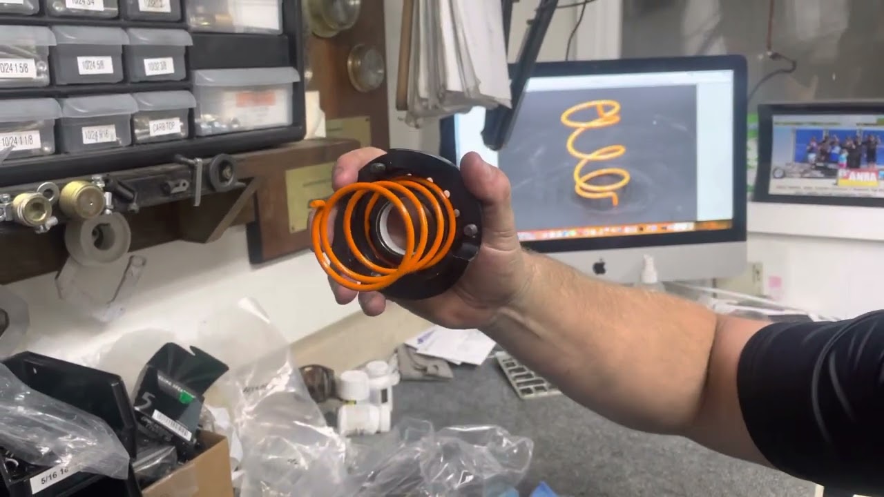 How to install a “Woods” shockwave rear clutch spring. - YouTube