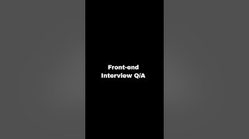 Front-end Q/A #trending #codeing #shortviral #shortsvideo #frontenddevelopment #frontendcoding