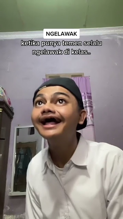 KETIKA PUNYA TEMEN SELALU NGELAWAK DI KELAS.. 🤣 #sadjoni