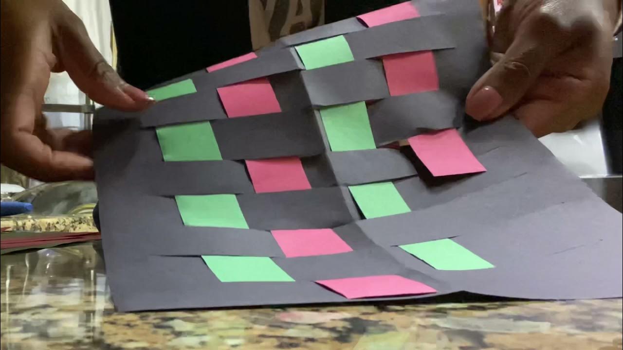 How to make your Kwanzaa Mkeka (mat) YouTube