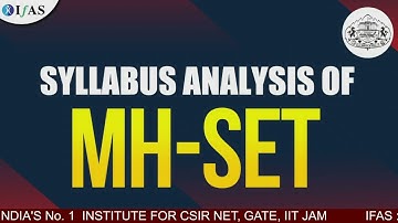MH SET Mathematics Syllabus - Explained in Detail!