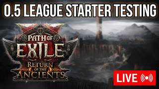 0.5 League Starter Testing