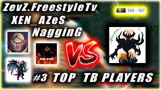 XEN_AZeS + NagginG + Zevz.FreestyleTV VS WhoiimTV and TOP TB Players | Битва за 