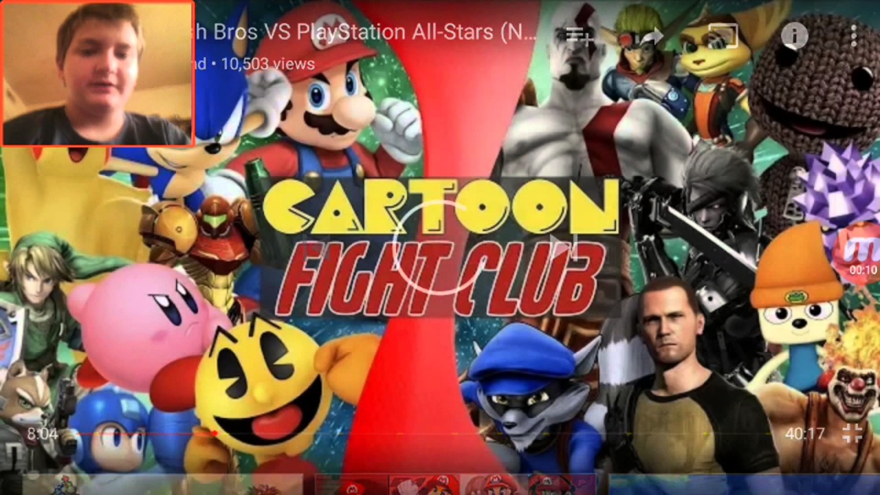 Super Smash Bros VS PlayStation All-Stars (Nintendo VS Sony) | CARTOON FIGHT CLUB EP 201 Reaction!!!