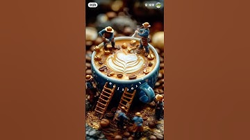 Coffee under construction #ai #coffee #kopi #animation #trending #viralvideo #shorts #fyp #3d