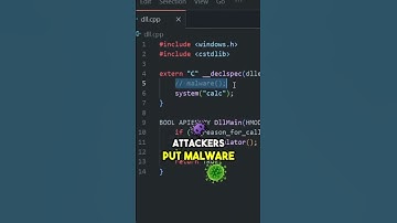 How This DLL Can Hack your Computer!?  #stophacking #coding #preventhacking #hackingprevention