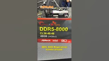 Intel 200S Uyumlu Bellekler COMPUTEX 2025 #80 #COMPUTEX2025 #GSKILL #RAM #işbirliği