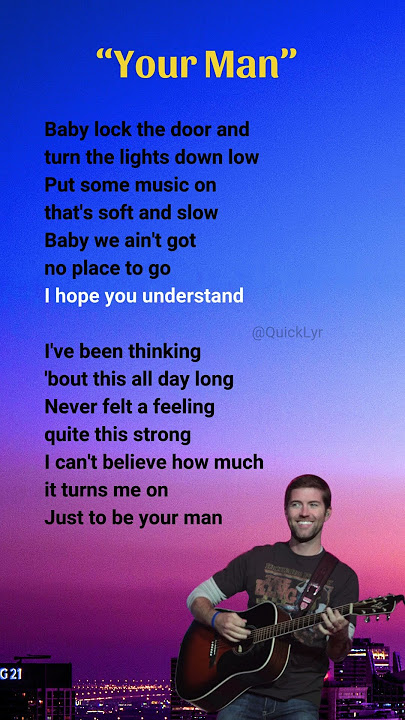 Your Man (Verse 1) lyrics - Josh Turner #lyrics #joshturner