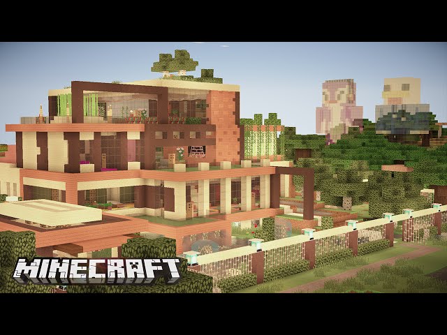 Casas Bonitas y Fáciles en Minecraft #viral #minecraft #music #lofihi