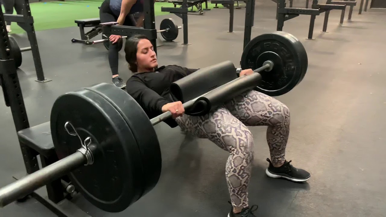 Weighted Hip Thrust Youtube