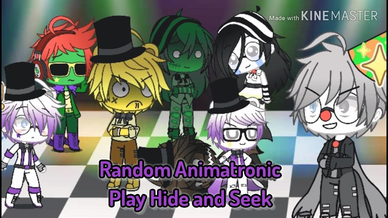 {ORIGINAL} Random Animatronics play hide and seek • Gacha Life - YouTube