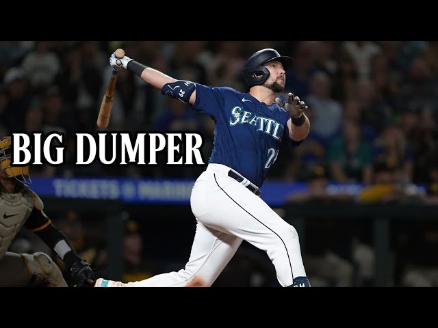 Big Dumper, Big W! The @mariners walk it off against the Yankees.