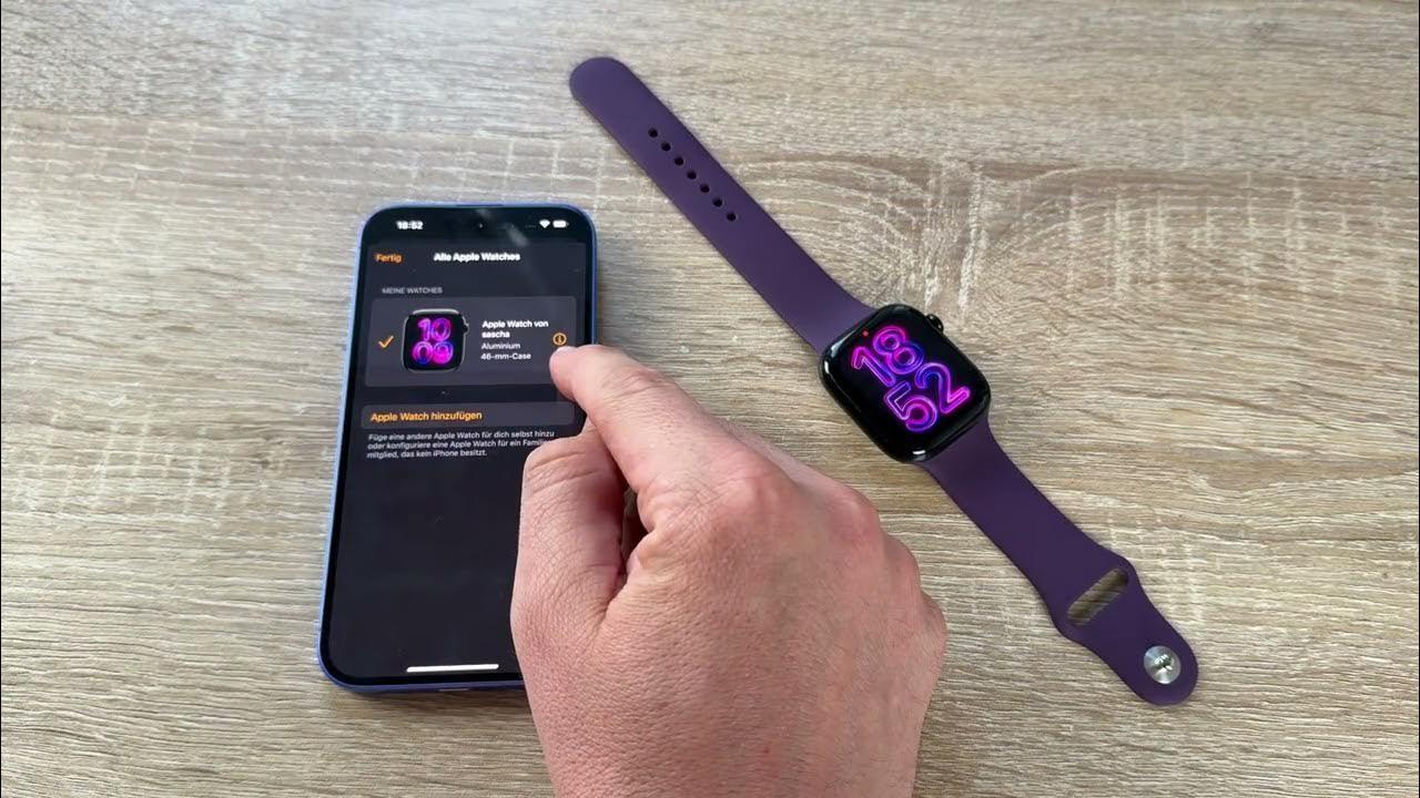 Apple Watch Aktivierungssperre Umgehen Ohne Vorbesitzer Apple Watch Series 10 Reset - Smartwatch von iPhone entkoppeln