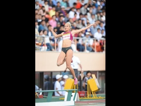 Darya Klishina Дарья Клишина 2014 5v IAAF Seiko Golden Grand Prix May 11th