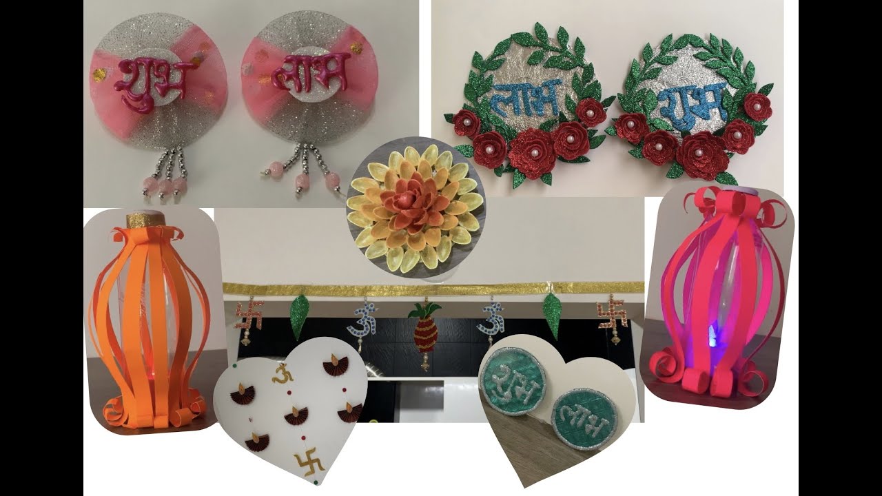 DIY Diwali decor simple, easy and quick diy ideas diwali crafts