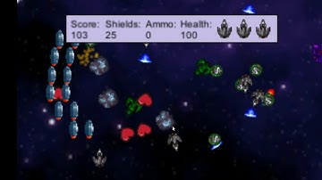 "Space Shooter" - C# Programming Demo